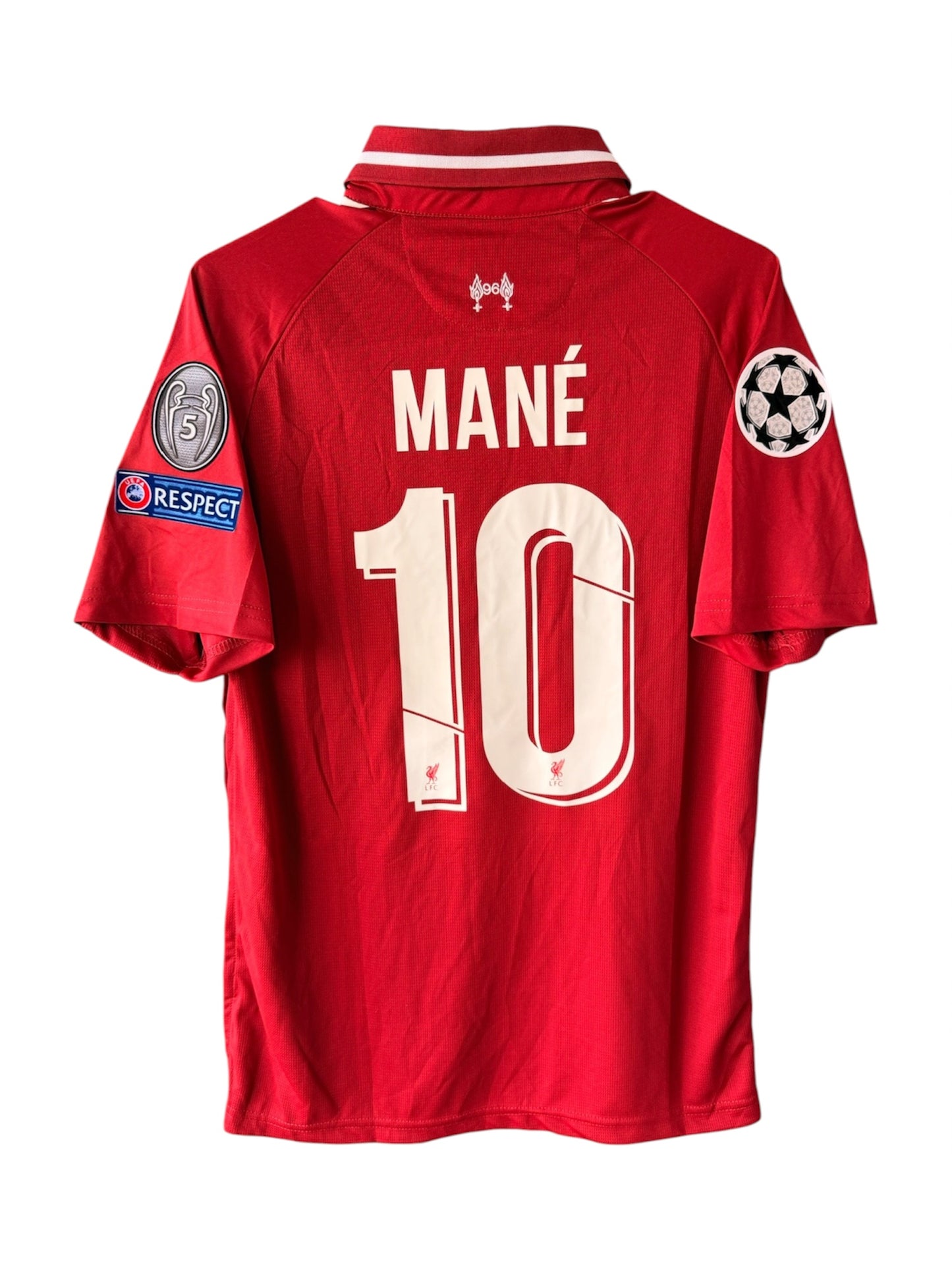 Liverpool Sadio Mane #10 2019 Home Red Soccer Jersey Champions Men Size