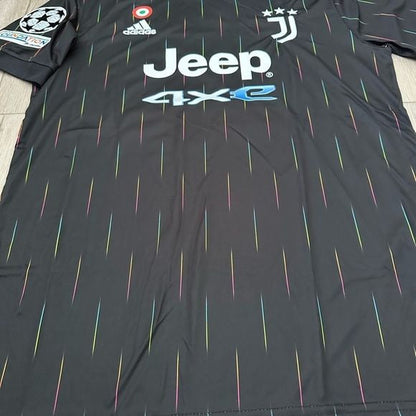 Juventus Dybala #21 2021/22 Black Away Soccer Jersey Men