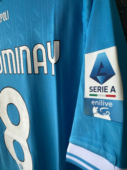 Napoli McTominay #8 2025/26 Home Blue Soccer Jersey Men