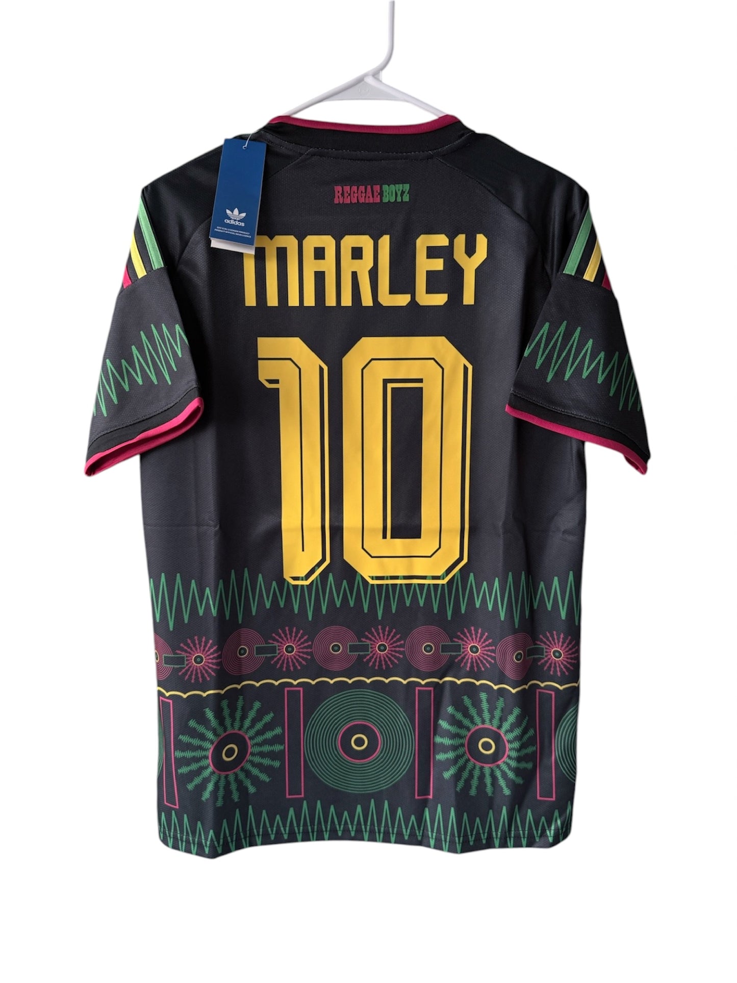 Jamaica Bob Marley 2026 Special Edition Black Soccer Jersey Men