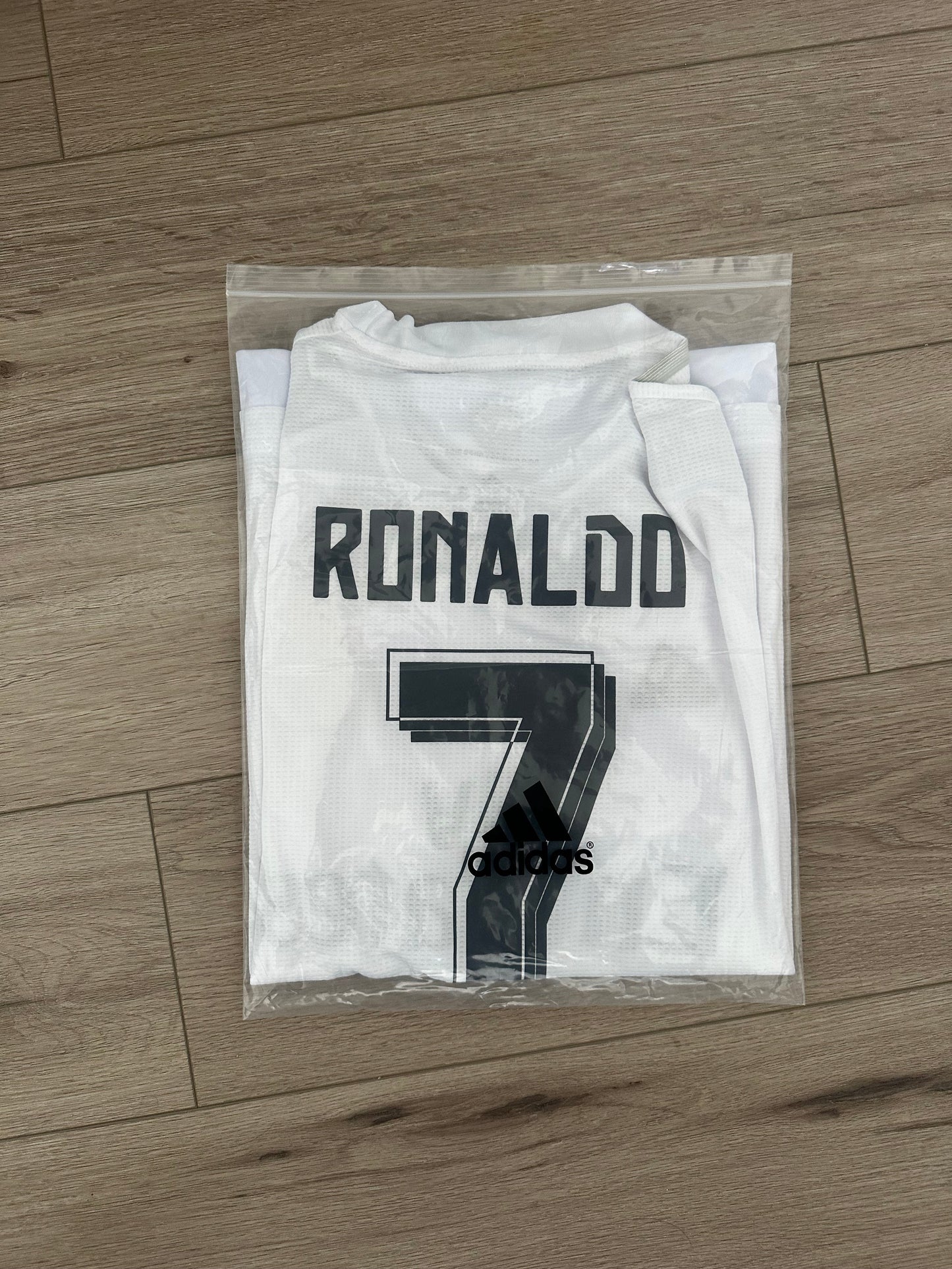 Real Madrid Cristiano Ronaldo #7 Soccer Jersey 2016 Home White Men