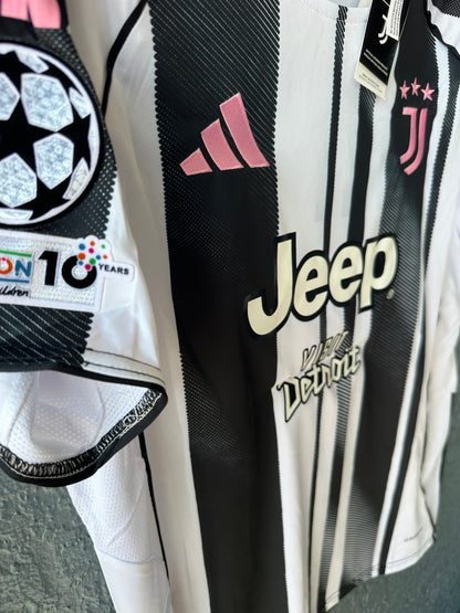 Juventus 2025/2026 Home Soccer Jersey – Kenan Yildiz – Men’s