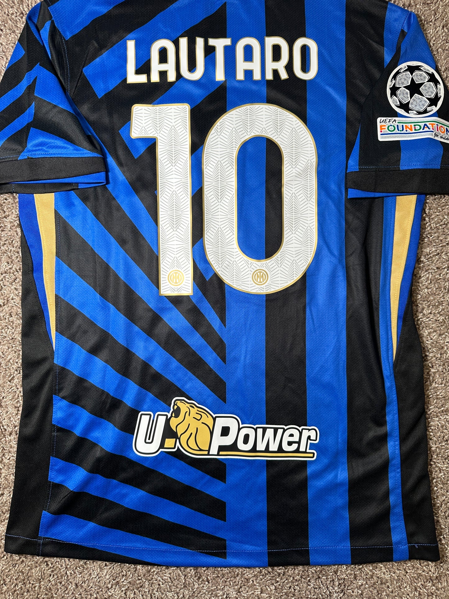 Lautaro Martinez Soccer Jersey Inter Milan Home Blue 2024/25  #10 Shirt men