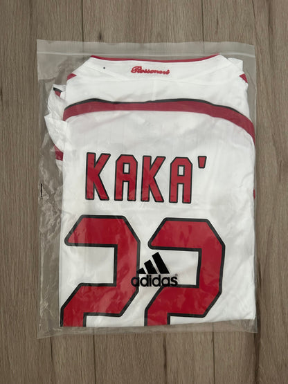Milan Kaka #22 2007 Final White Retro Soccer Jersey Men