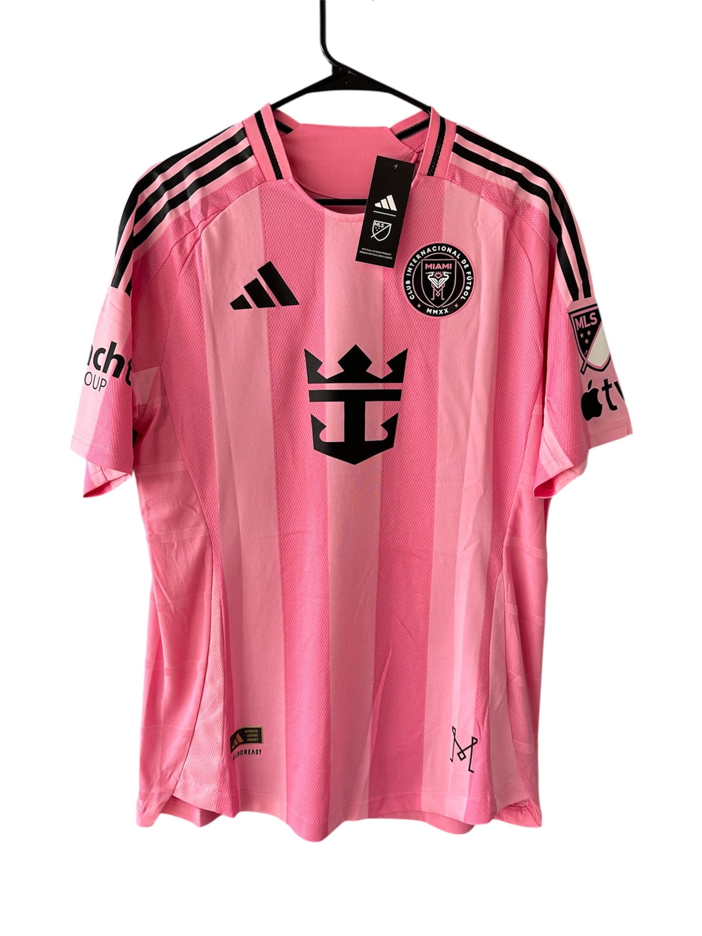 Inter Miami Messi #10 2025 Home Pink Soccer Jersey Men