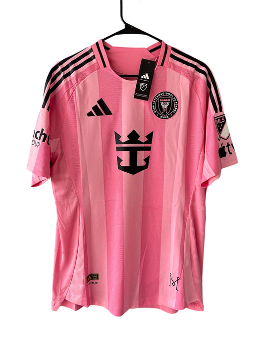 Inter Miami Messi #10 2025 Home Pink Soccer Jersey Men