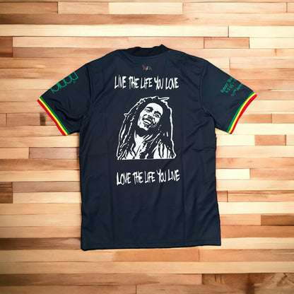 Ajax Bob Marley Special Edition Black Soccer Jersey Men