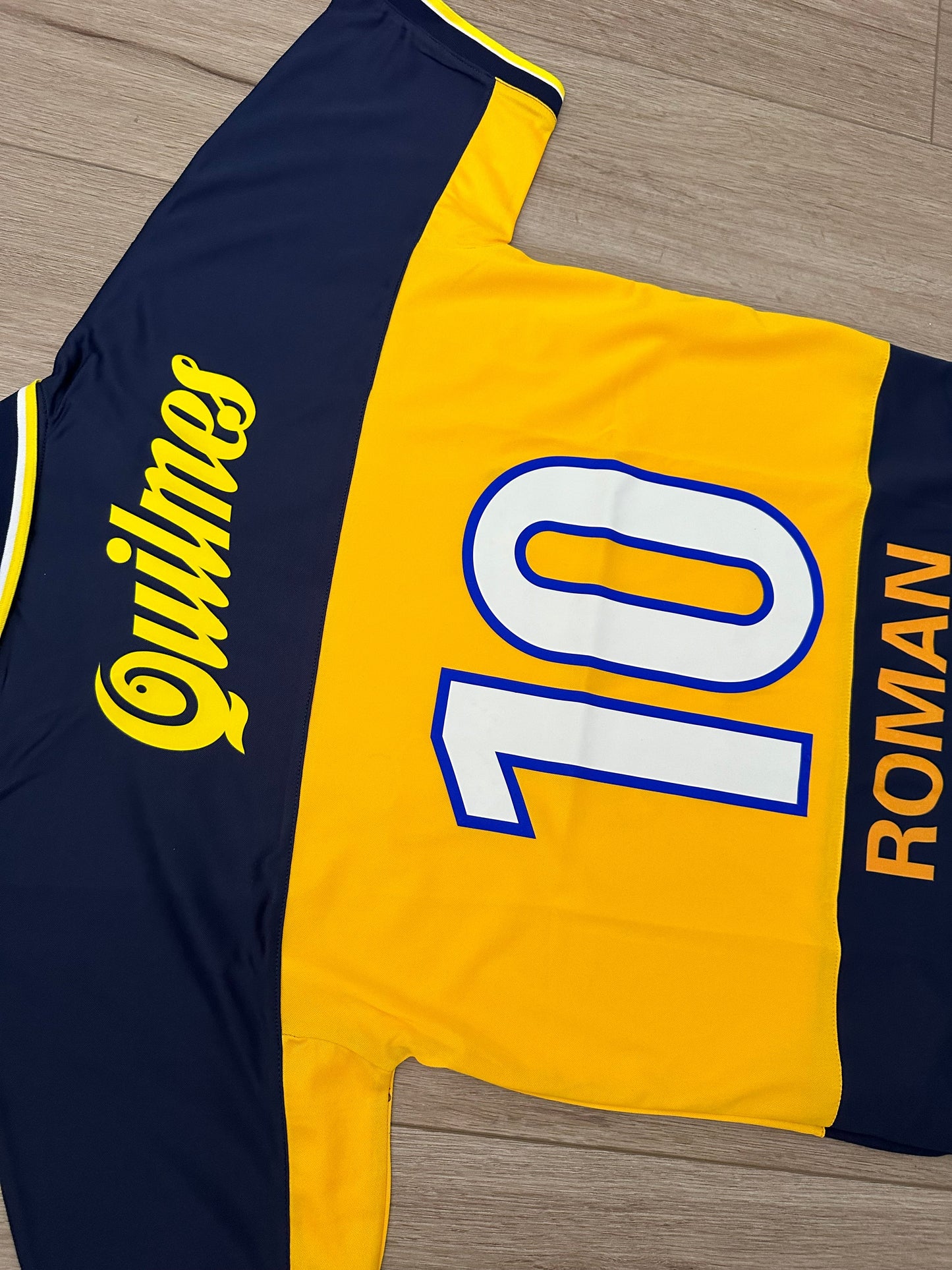 Boca Juniors 1999/00 Home Retro Soccer Jersey – Juan Roman Riquelme #10 – Blue – Men’s