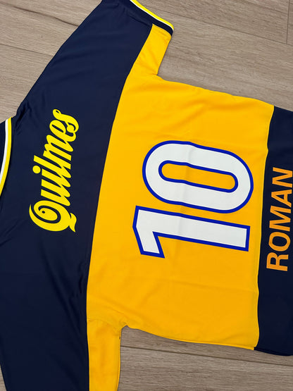 Boca Juniors 1999/00 Home Retro Soccer Jersey – Juan Roman Riquelme #10 – Blue – Men’s