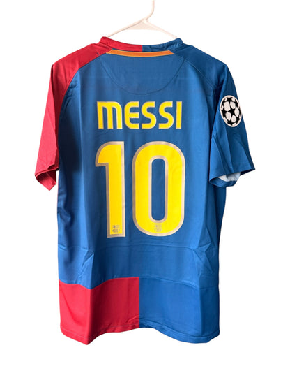 Barcelona Lionel Messi #10 Final 2009 Home Soccer Jersey Regular Men Size