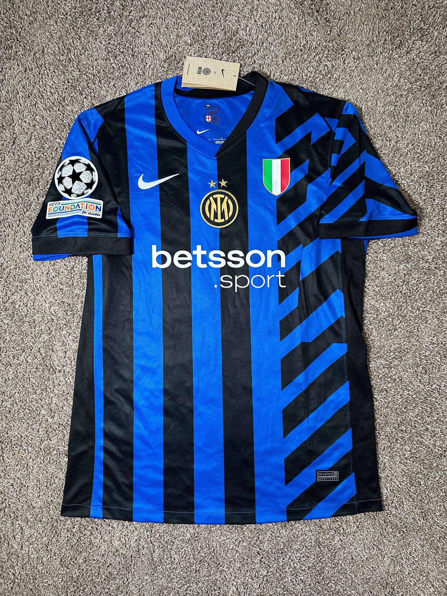 Lautaro Martinez Soccer Jersey Inter Milan Home Blue 2024/25  #10 Shirt men