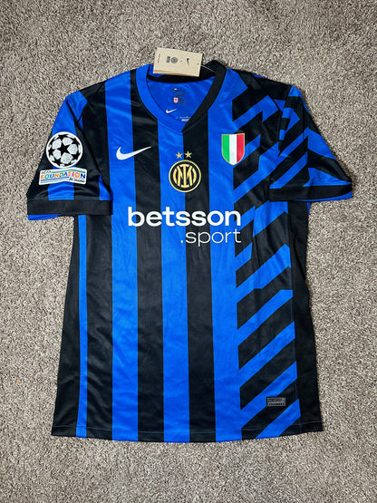 Lautaro Martinez Soccer Jersey Inter Milan Home Blue 2024/25  #10 Shirt men