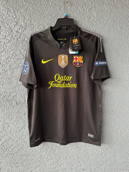 Barcelona Retro Jersey 2011/12 Away Black UCL – Lionel Messi #10 – Men’s