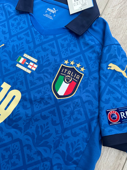 Italy 2021 Euro Final Soccer Jersey – Leonardo Bonucci #19 – Home – Men’s