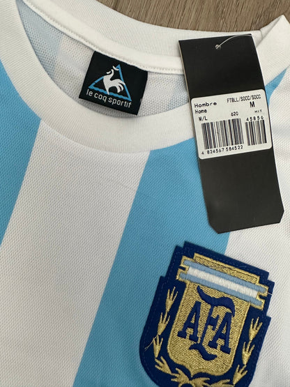 Argentina Diego Maradona #10 1986 Home Blue Retro Soccer Jersey Men
