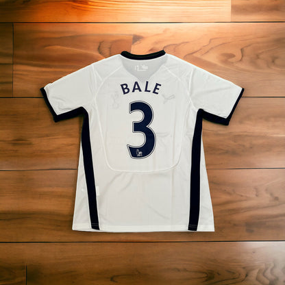 Tottenham Spurs 2008-09 Home Jersey Gareth Bale #3 White Retro Men’s Size