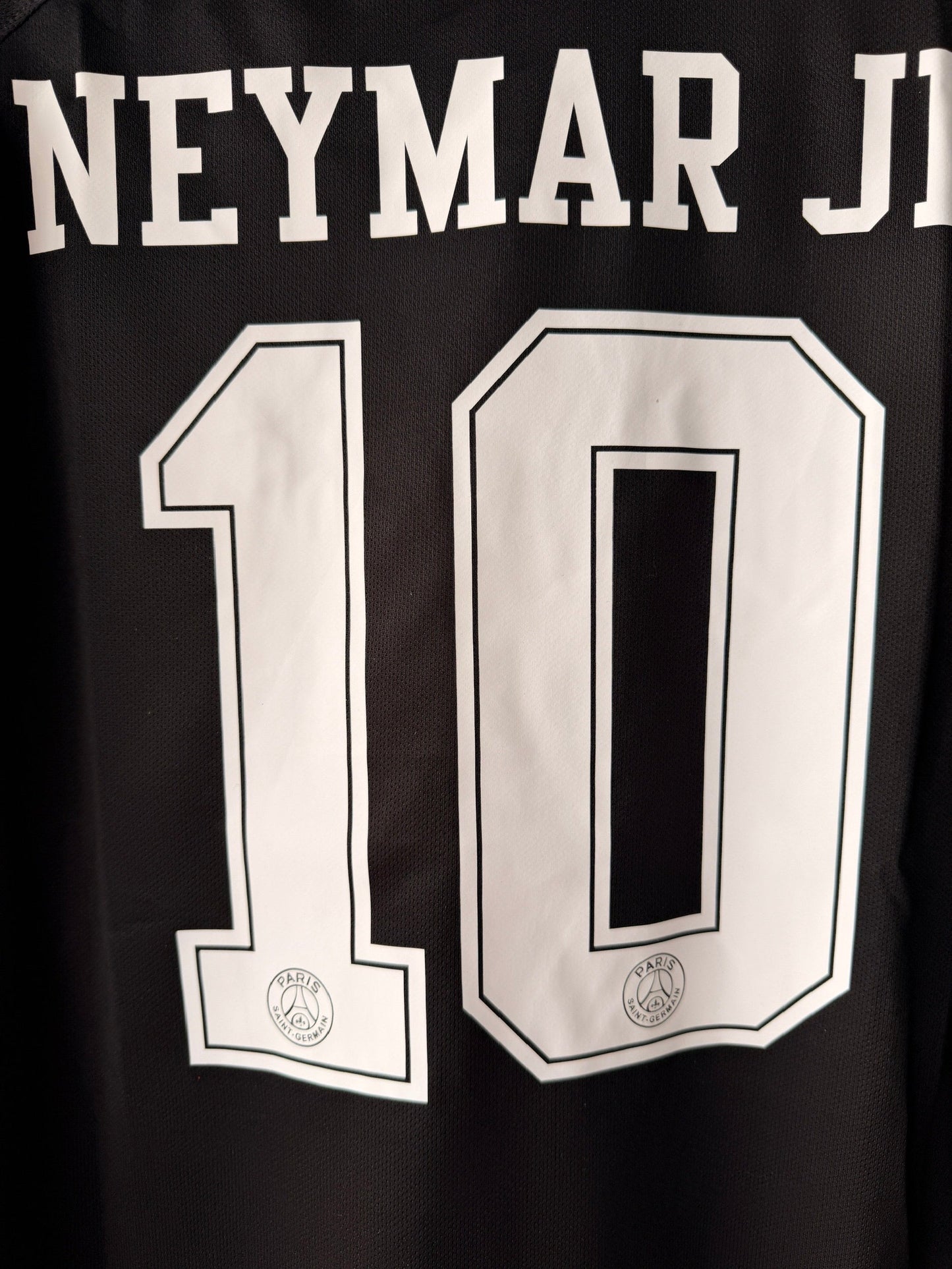 PSG Neymar Jr #10 2018/19 Black Long Sleeve Soccer Jersey Men