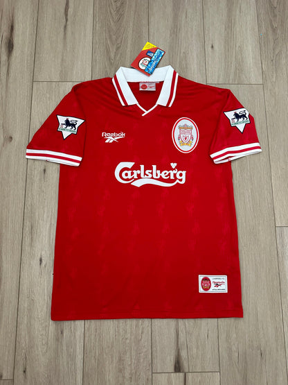 Liverpool Retro 96/97 Robbie Fowler #23 Red Soccer Jersey Men