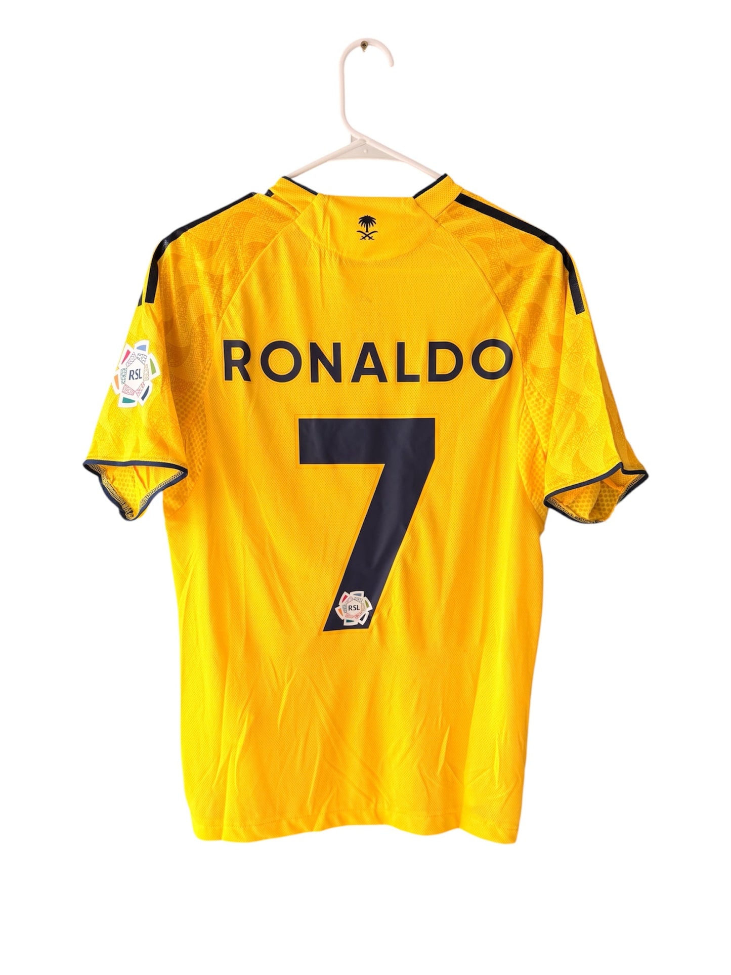 Al Nassr Cristiano Ronaldo #7 Player Version Jersey 2025/26 Home Yellow Men