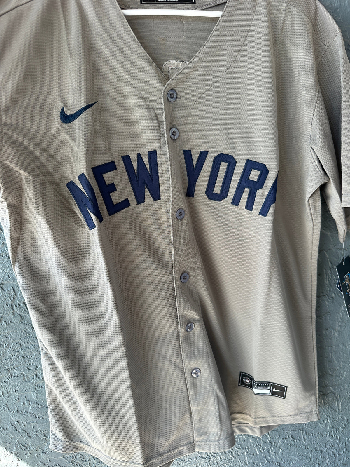 New York Yankees Aaron Judge #99 Gray Baseball Jersey Men’s Size Fan Version