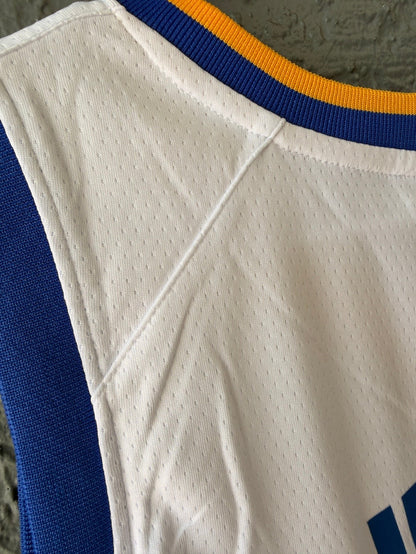 Warriors Stephen Curry #30 White Basketball Jersey Men