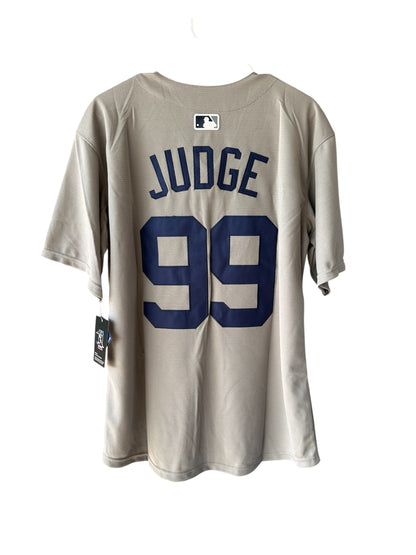 New York Yankees Aaron Judge #99 Gray Baseball Jersey Men’s Size Fan Version