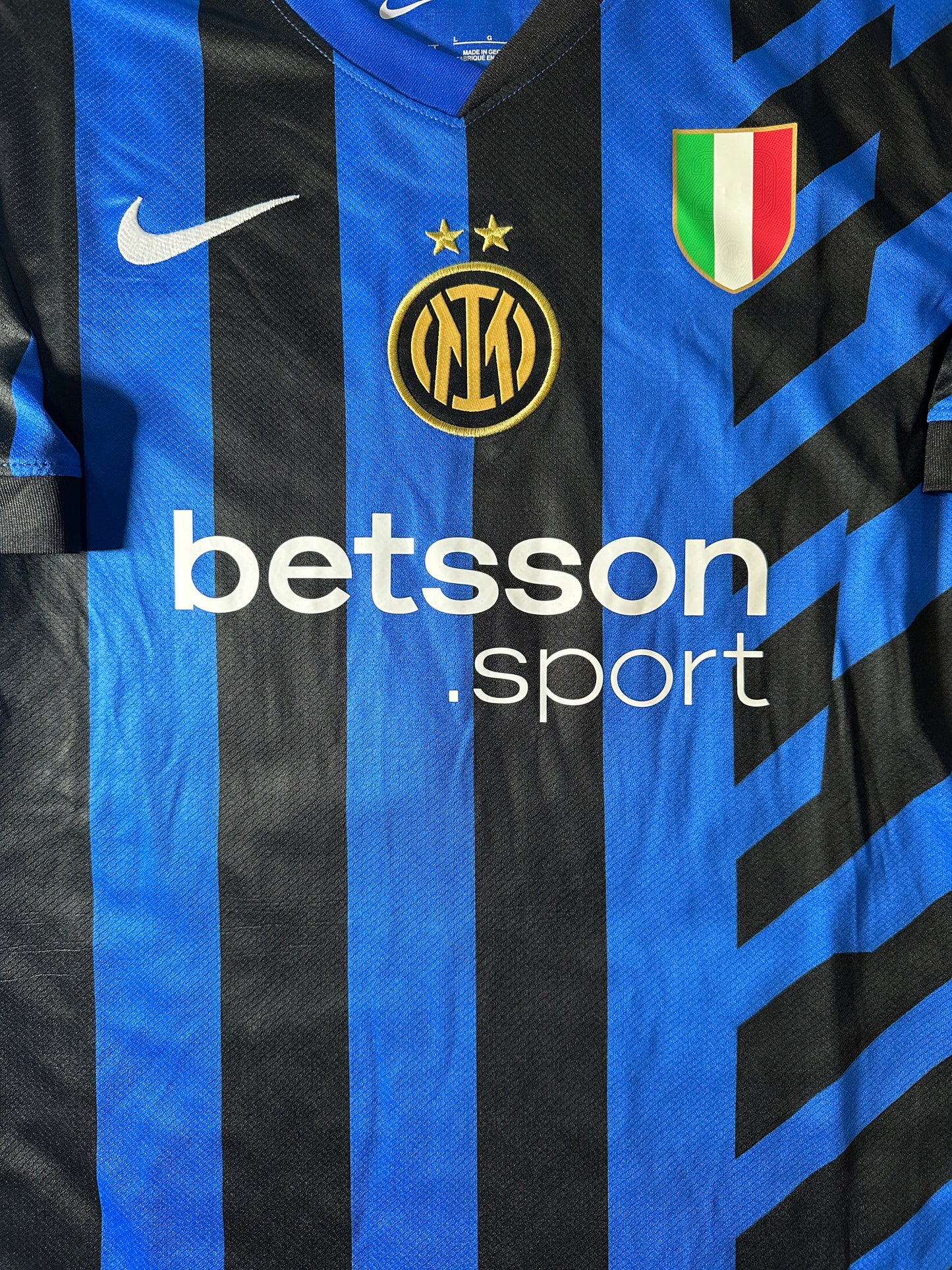 Lautaro Martinez Soccer Jersey Inter Milan Home Blue 2024/25  #10 Shirt men