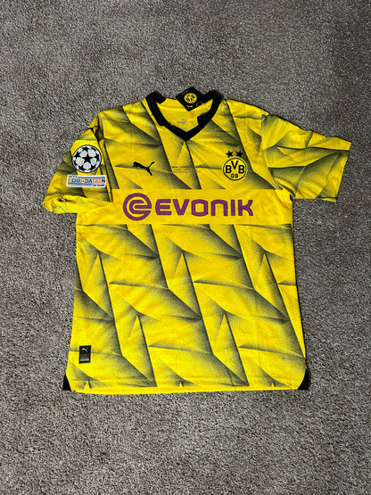 Borussia Dortmund Soccer Jersey 23/24 Yellow Men Size Football