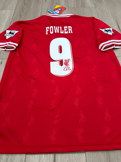 Liverpool Retro 96/97 Robbie Fowler #23 Red Soccer Jersey Men
