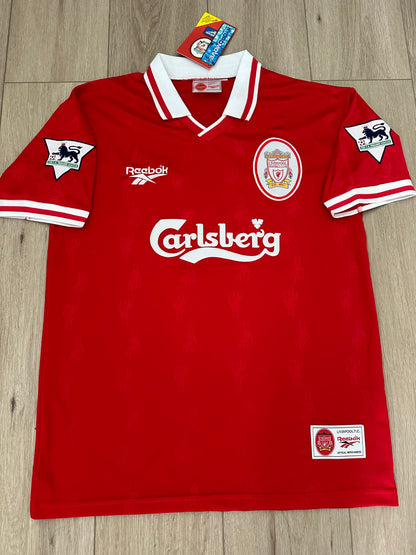 Liverpool Retro 96/97 Robbie Fowler #23 Red Soccer Jersey Men