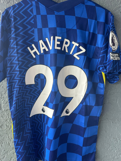 Chelsea Havertz Soccer Jersey 2021/22 Home Blue
