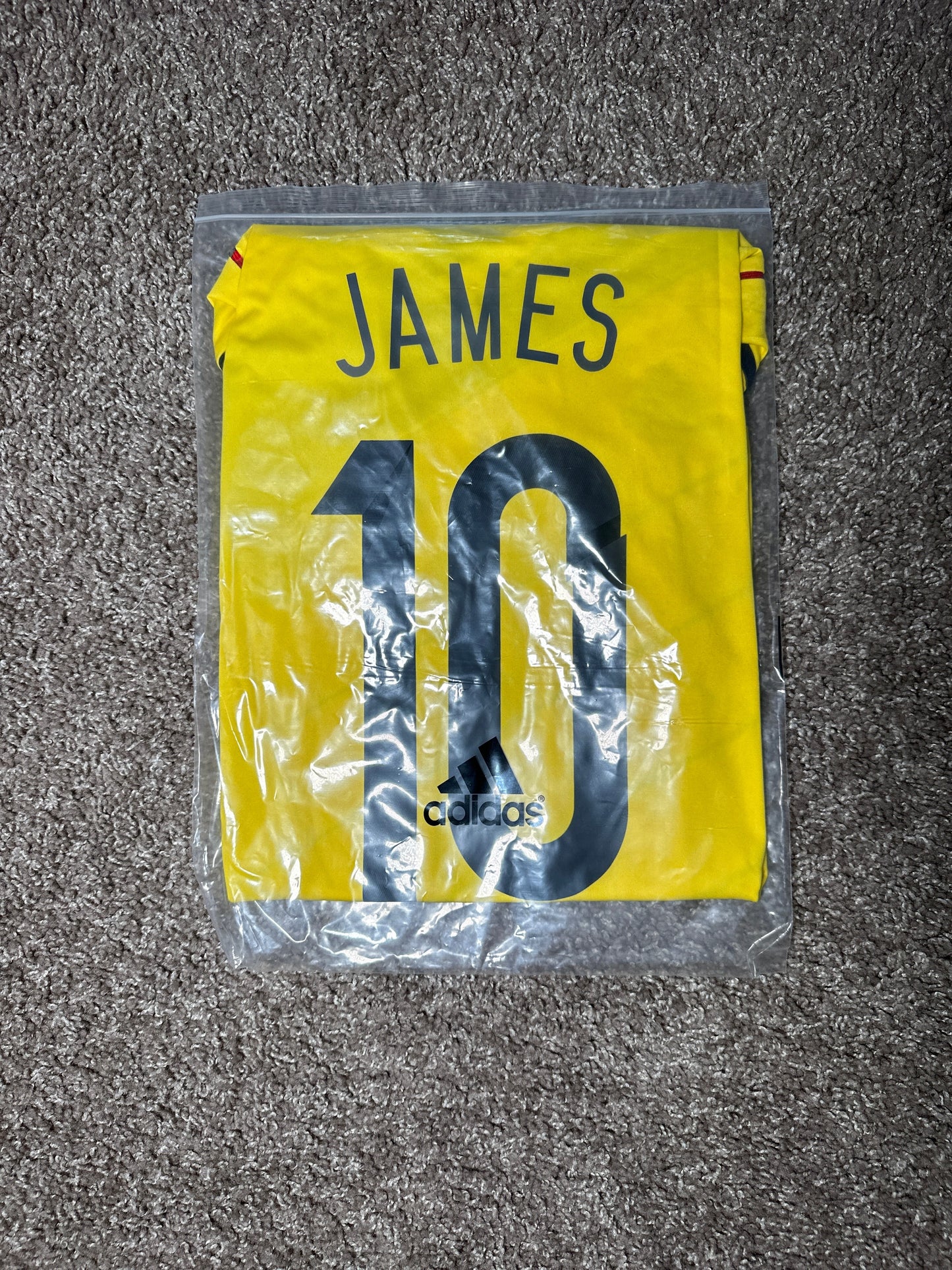 Colombia James Rodriguez #10 2014 World Cup Home Yellow Soccer Jersey Men