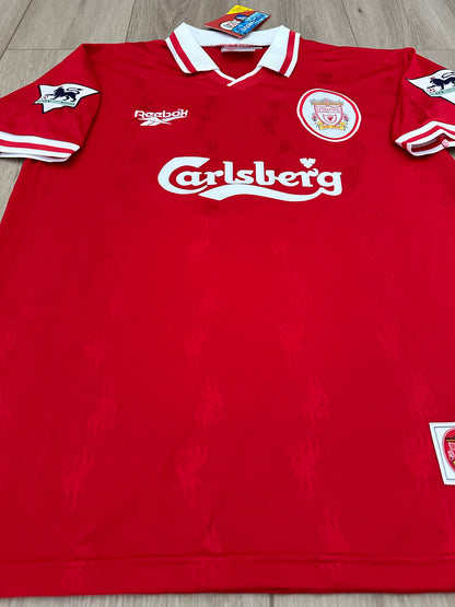 Liverpool Retro 96/97 Robbie Fowler #23 Red Soccer Jersey Men