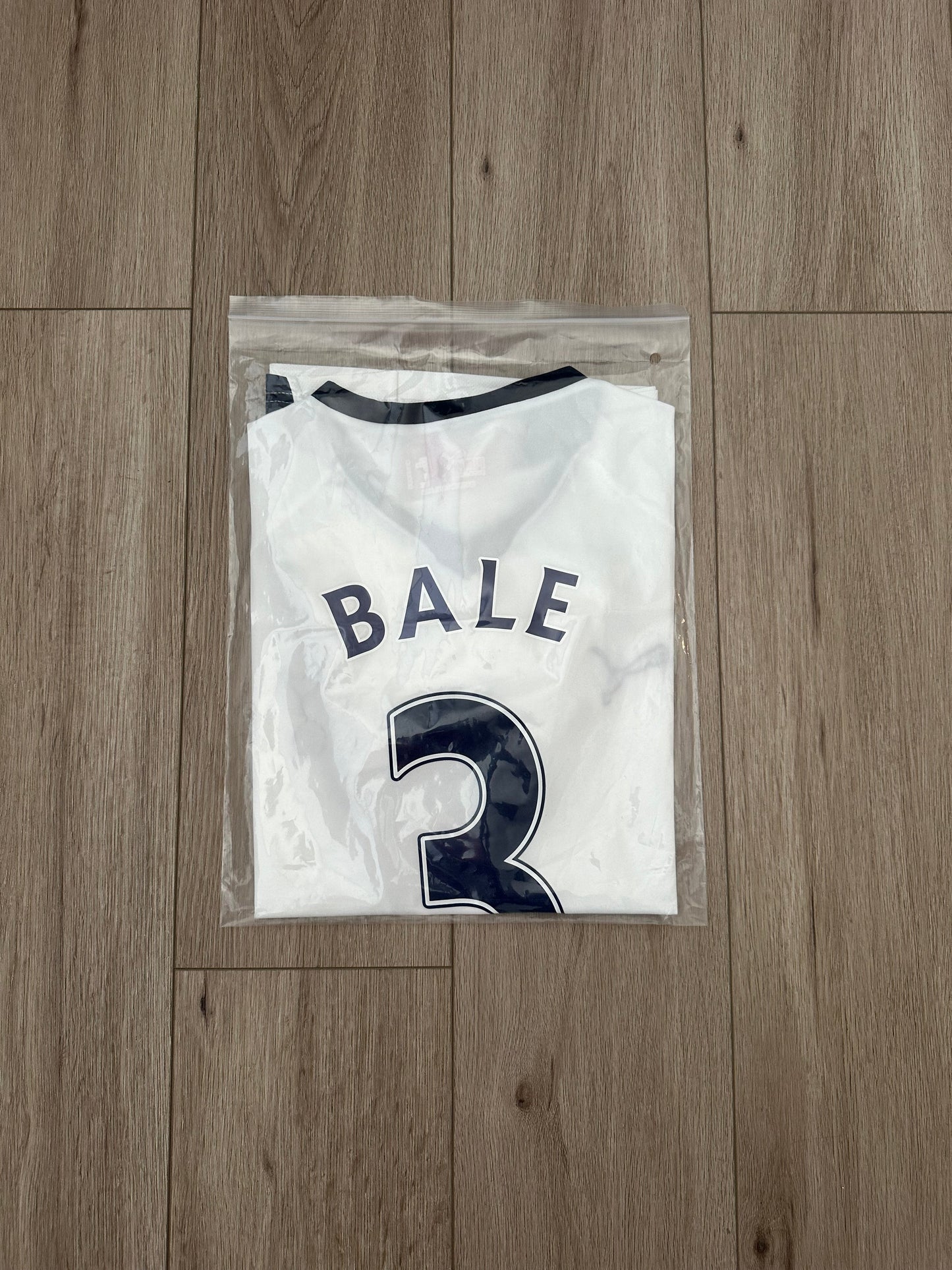 Tottenham Spurs 2008-09 Home Jersey Gareth Bale #3 White Retro Men’s Size