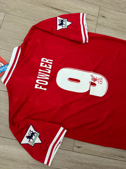 Liverpool Retro 96/97 Robbie Fowler #23 Red Soccer Jersey Men