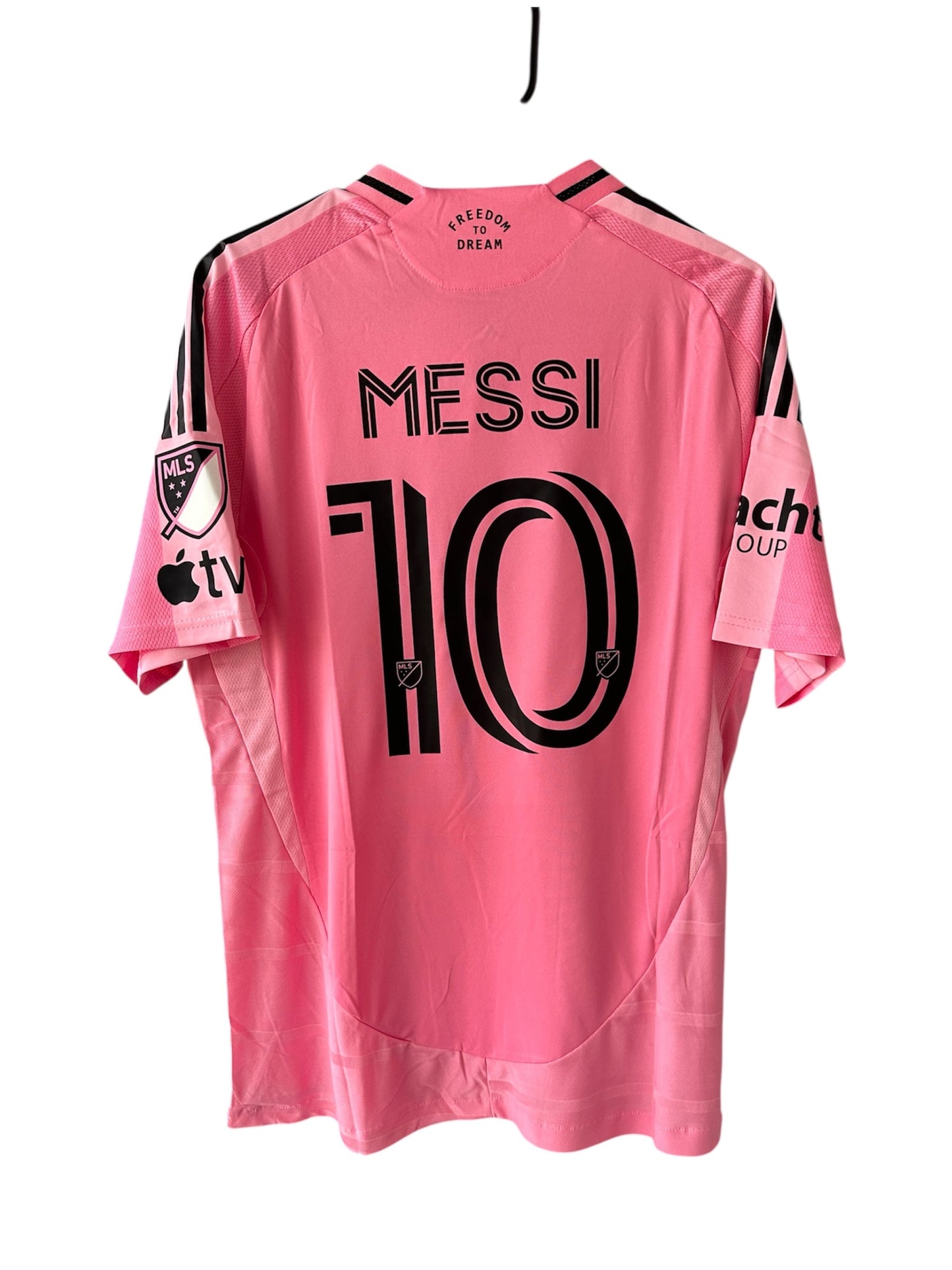 Inter Miami Messi #10 2025 Home Pink Soccer Jersey Men