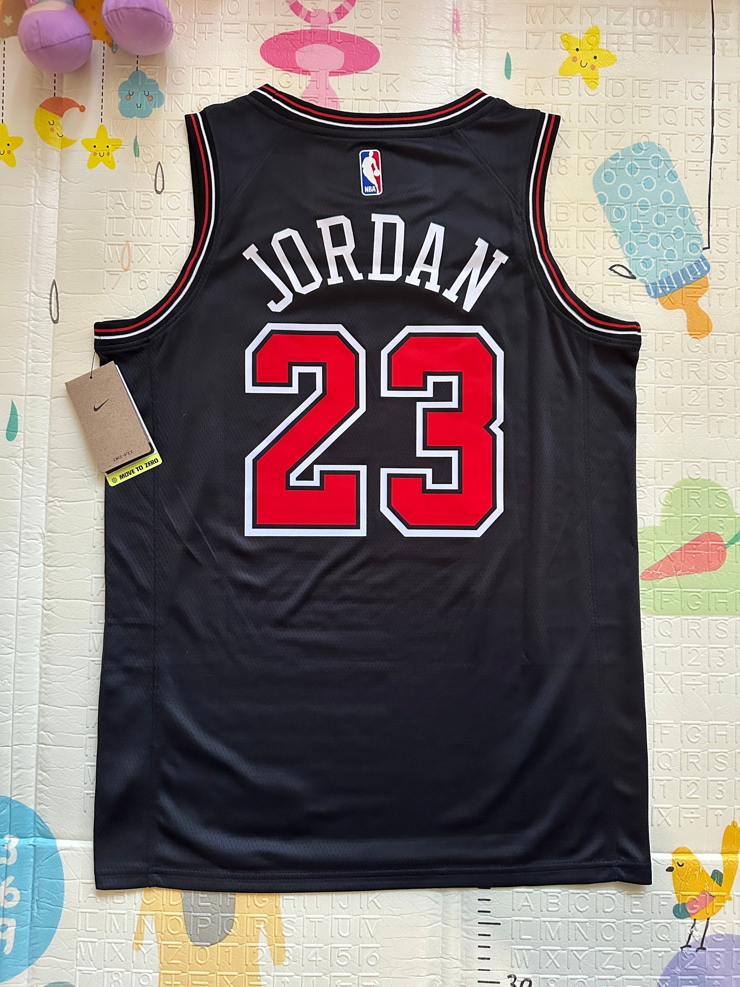 Chicago Michael Jordan #23 Black Retro Basketball Jersey Men Size