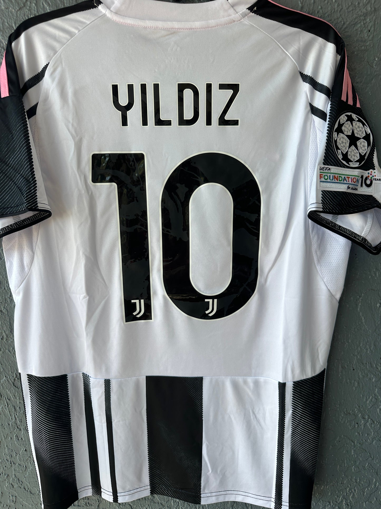Juventus 2025/2026 Home Soccer Jersey – Kenan Yildiz – Men’s