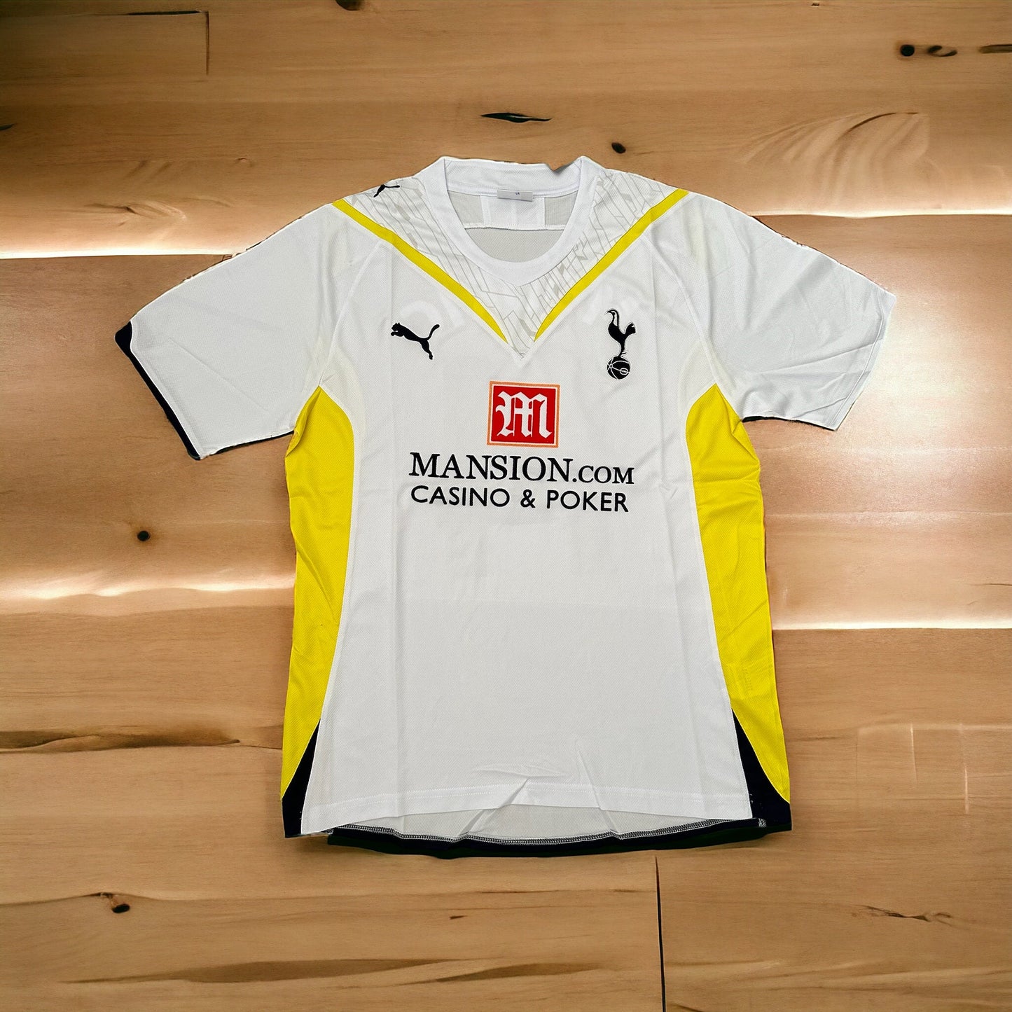 Tottenham 2009/10 Home Retro Soccer Jersey – Luka Modric #14 – White – Men’s