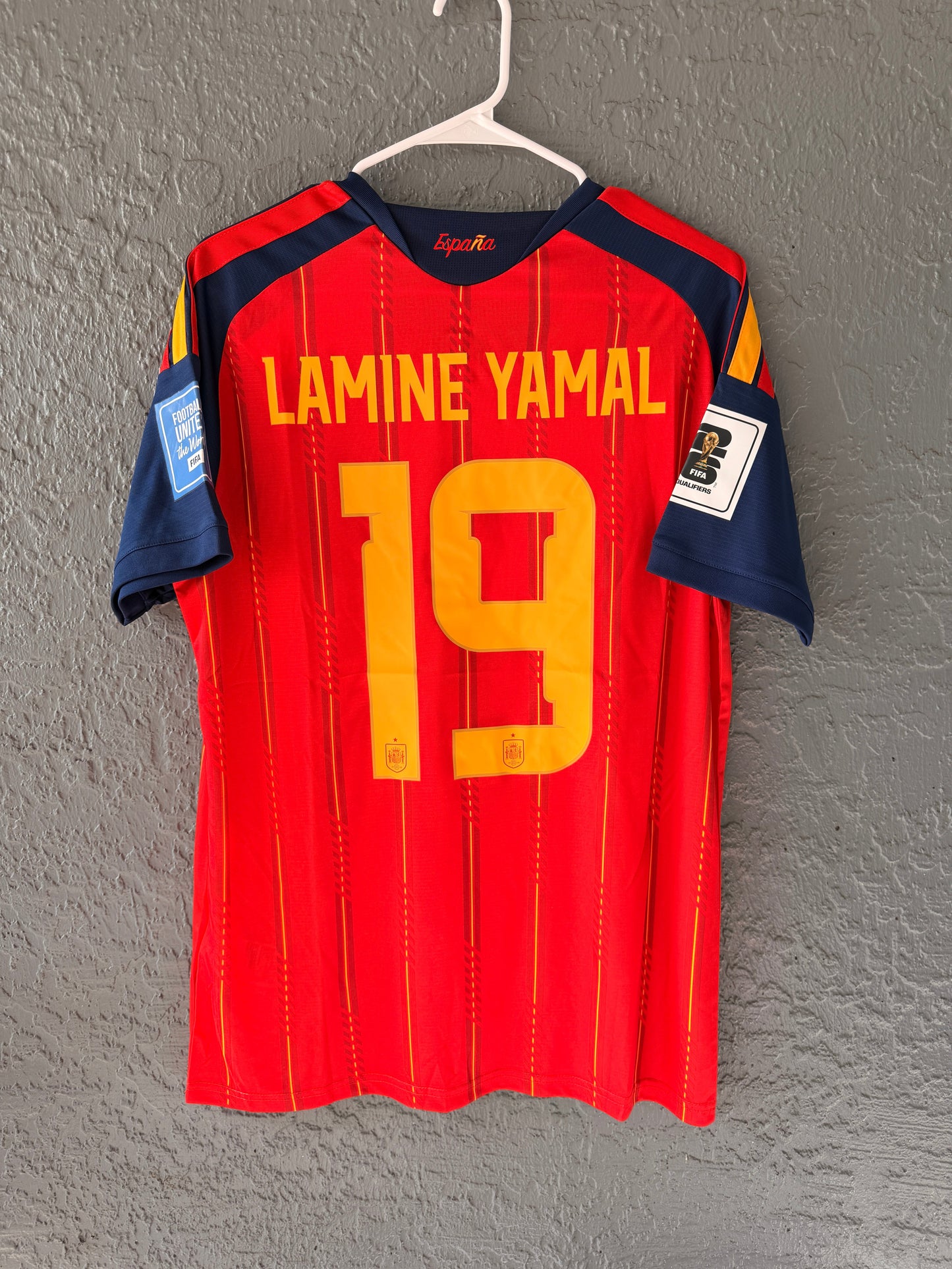 Spain Jersey 2026 Lamine Yamal #19 Red Men