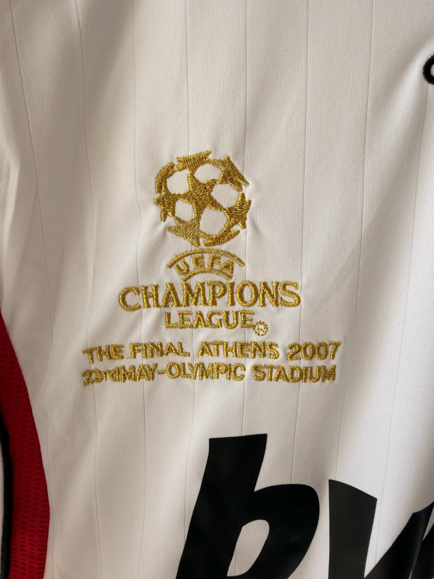 Milan Kaka #22 2007 Final White Retro Soccer Jersey Men