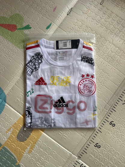 Bob Marley Special Edition White Soccer Style Jersey Men 2025