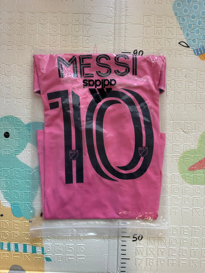 Inter Miami Messi #10 2025 Home Pink Soccer Jersey Men