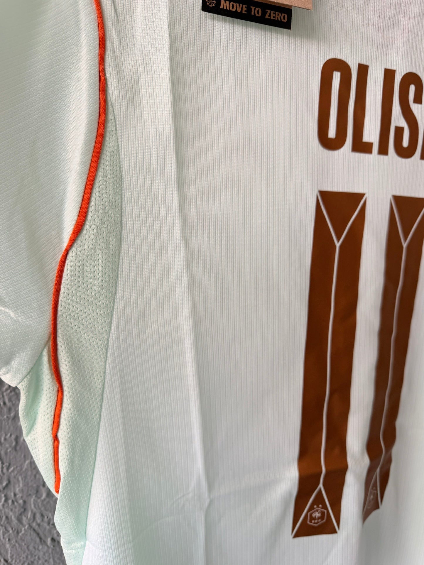 France Olise #11 2026 Away Green Soccer Jersey Men