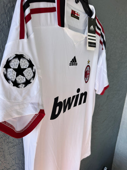 Milan 2009/10 Away Retro Soccer Jersey – Ronaldinho #80 – Men’s