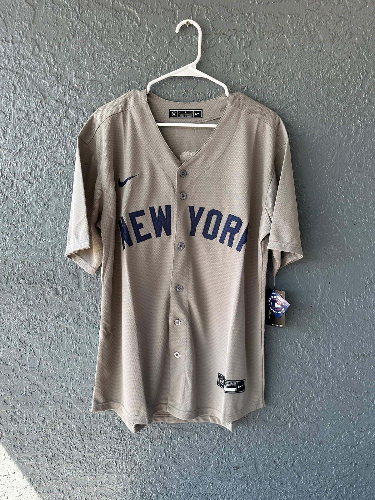 New York Yankees Aaron Judge #99 Gray Baseball Jersey Men’s Size Fan Version