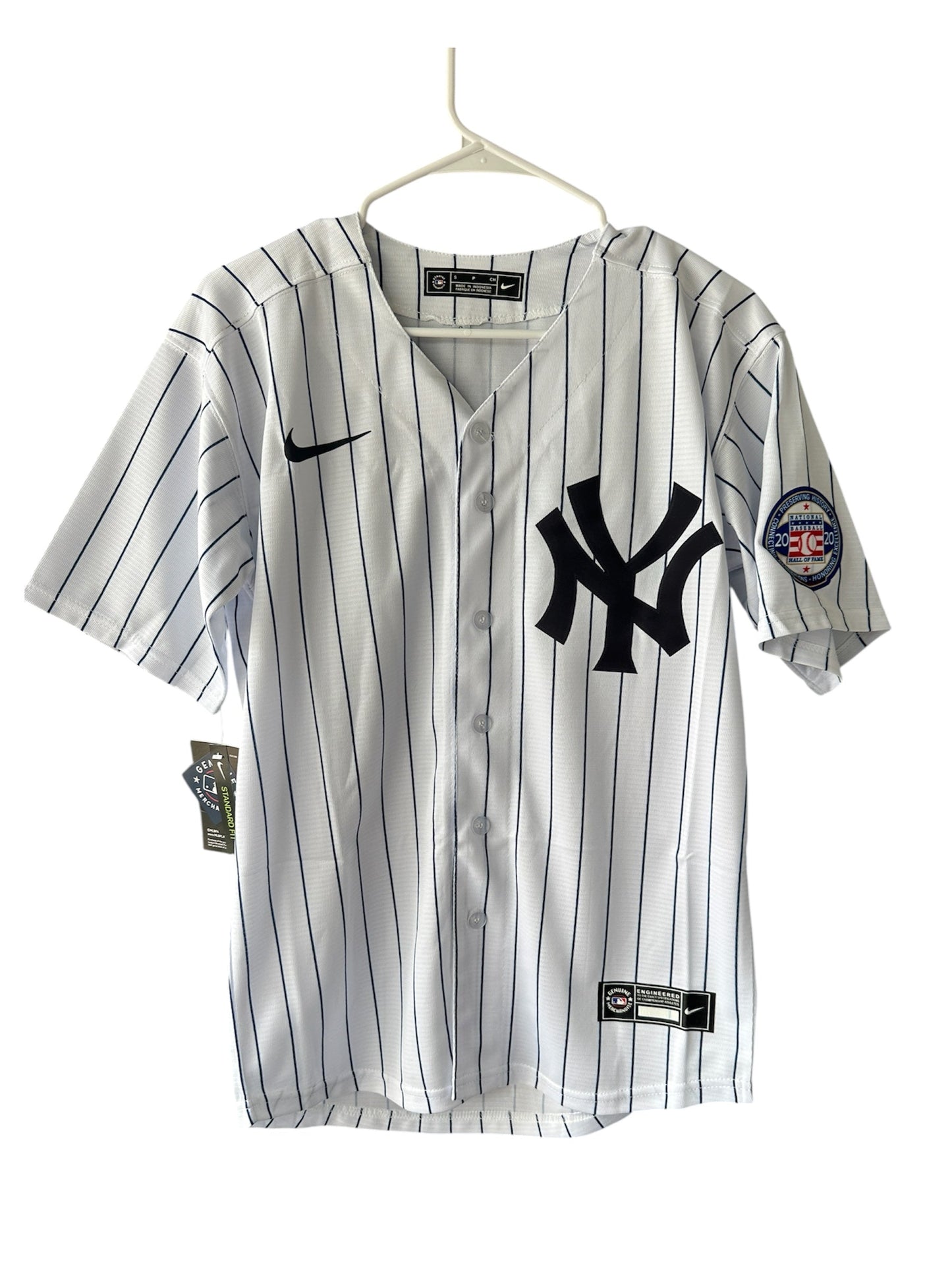New York Yankees Derek Jeter #2 White Player Version Baseball Jersey Men