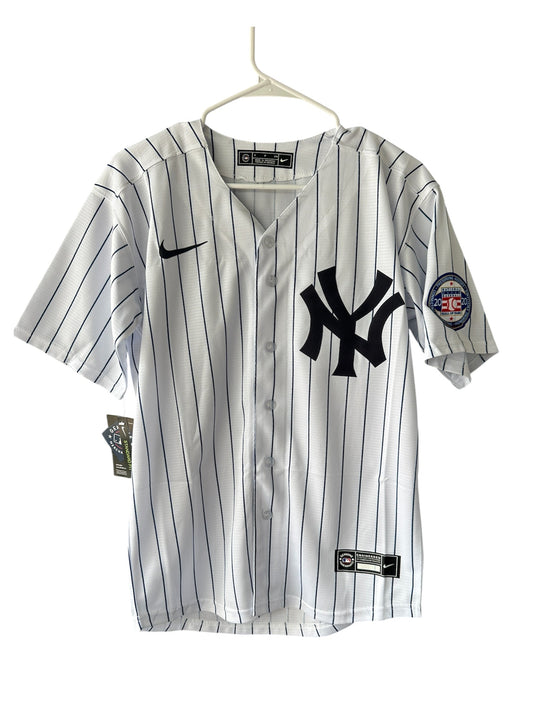 New York Yankees Derek Jeter #2 White Player Version Baseball Jersey Men