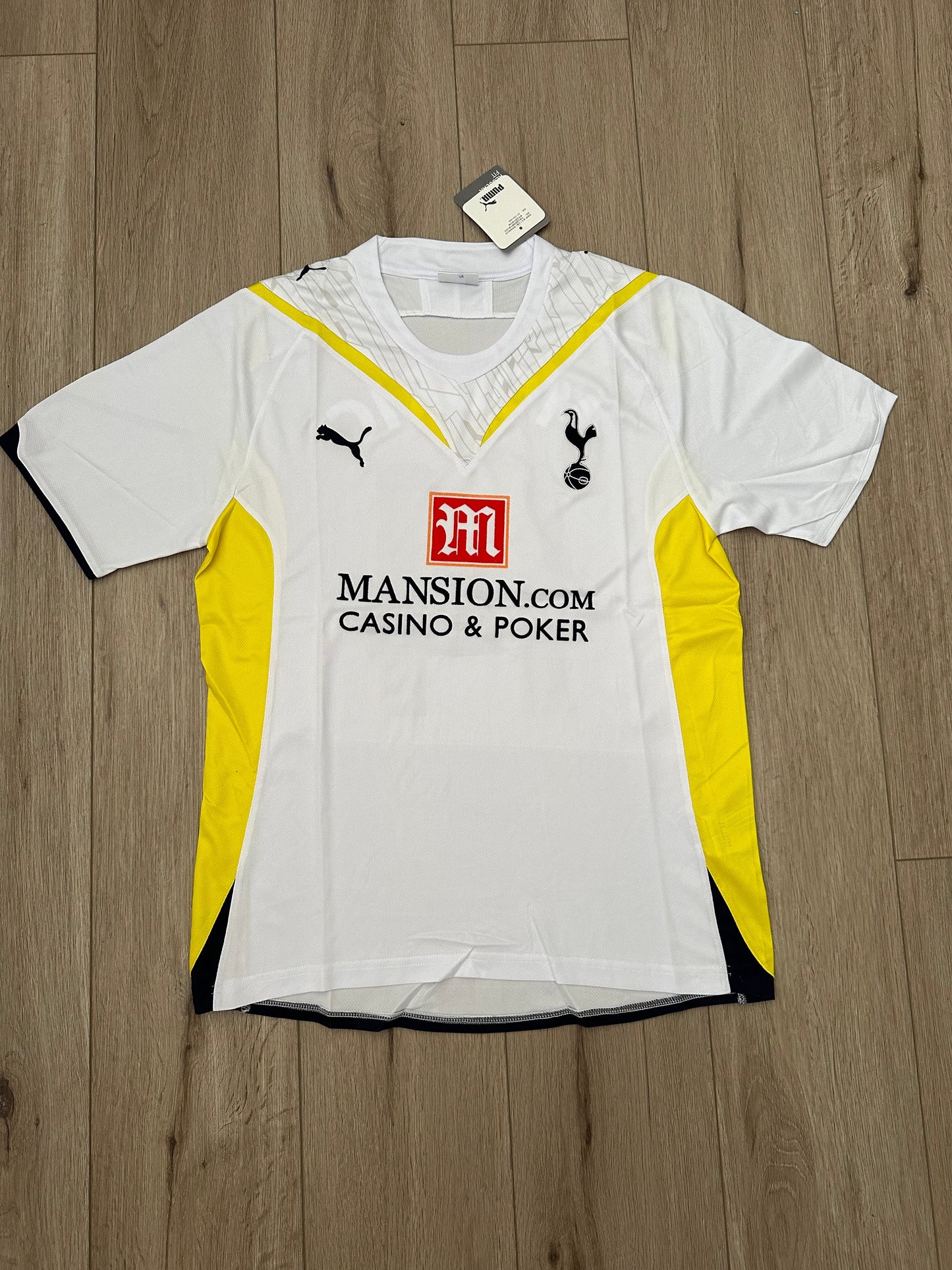Tottenham 2009/10 Home Retro Soccer Jersey – Luka Modric #14 – White – Men’s