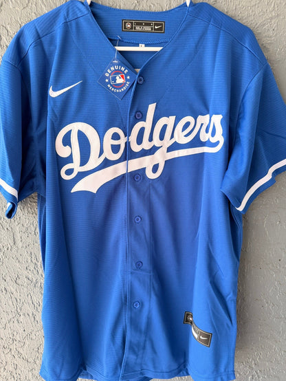 Los Angeles Dodgers Mookie Betts #50 Blue Baseball Jersey Men